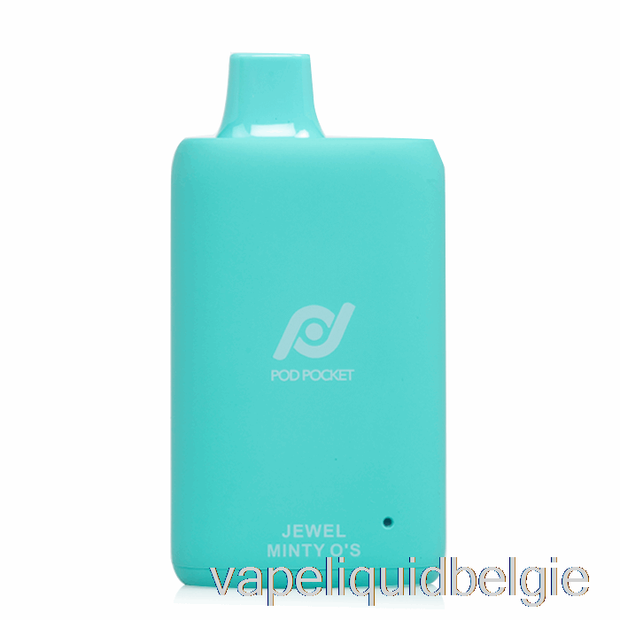 Vape Liquid Pod Pocket 7500 0% Nul Nicotine Wegwerpjuweel Minty O's